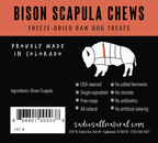 Bison Scapula Chew