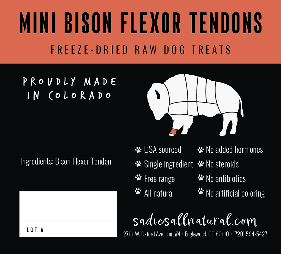 Bison Mini Flexor Tendons