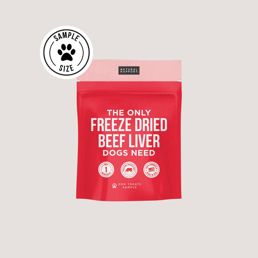 Freeze Dried Beef Liver Sample (1oz)