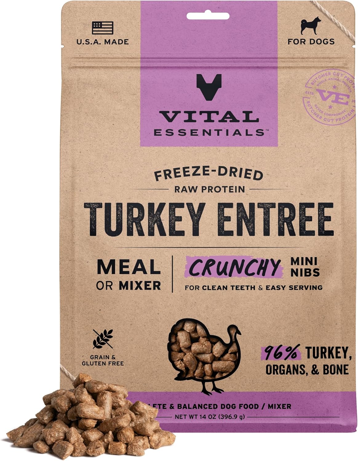 Turkey Crunchy Mini Nibs Entree