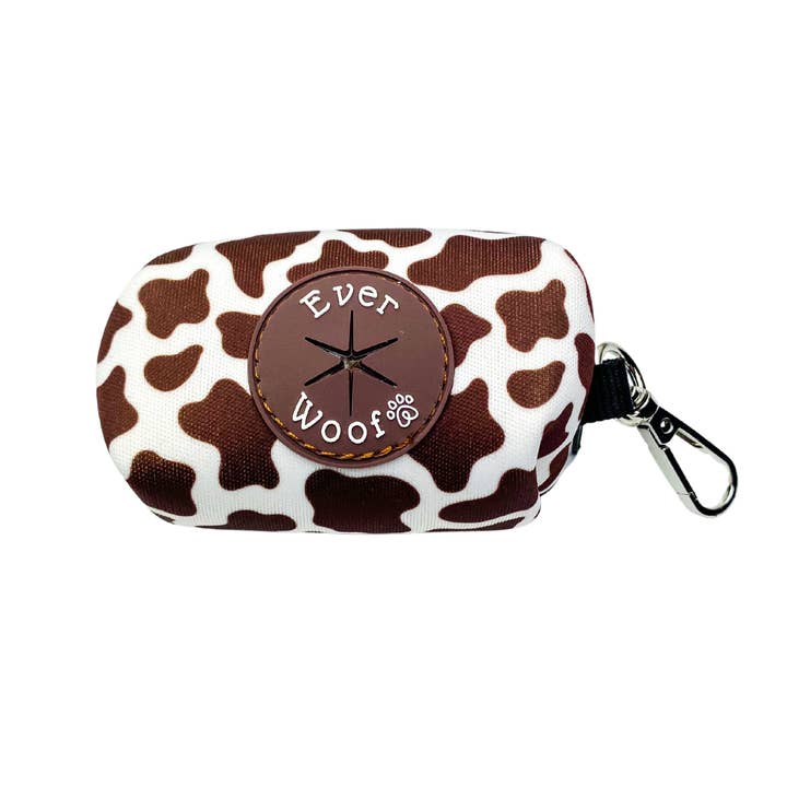 Chocolate Cow Waste Bag Holder