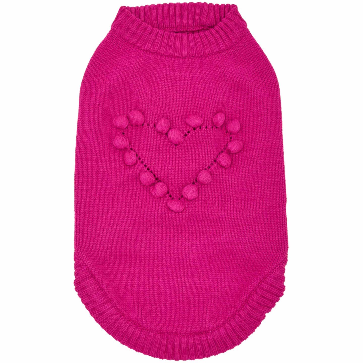 Hot Pink Heart Sweater
