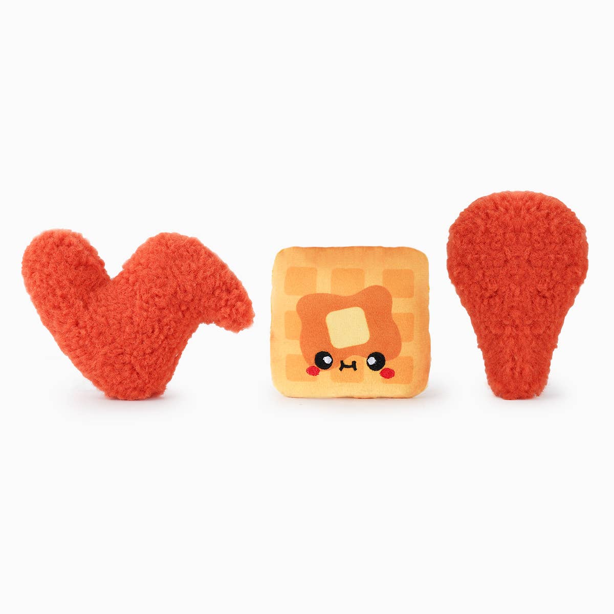Chicken N' Waffles 3-Piece Plush Set