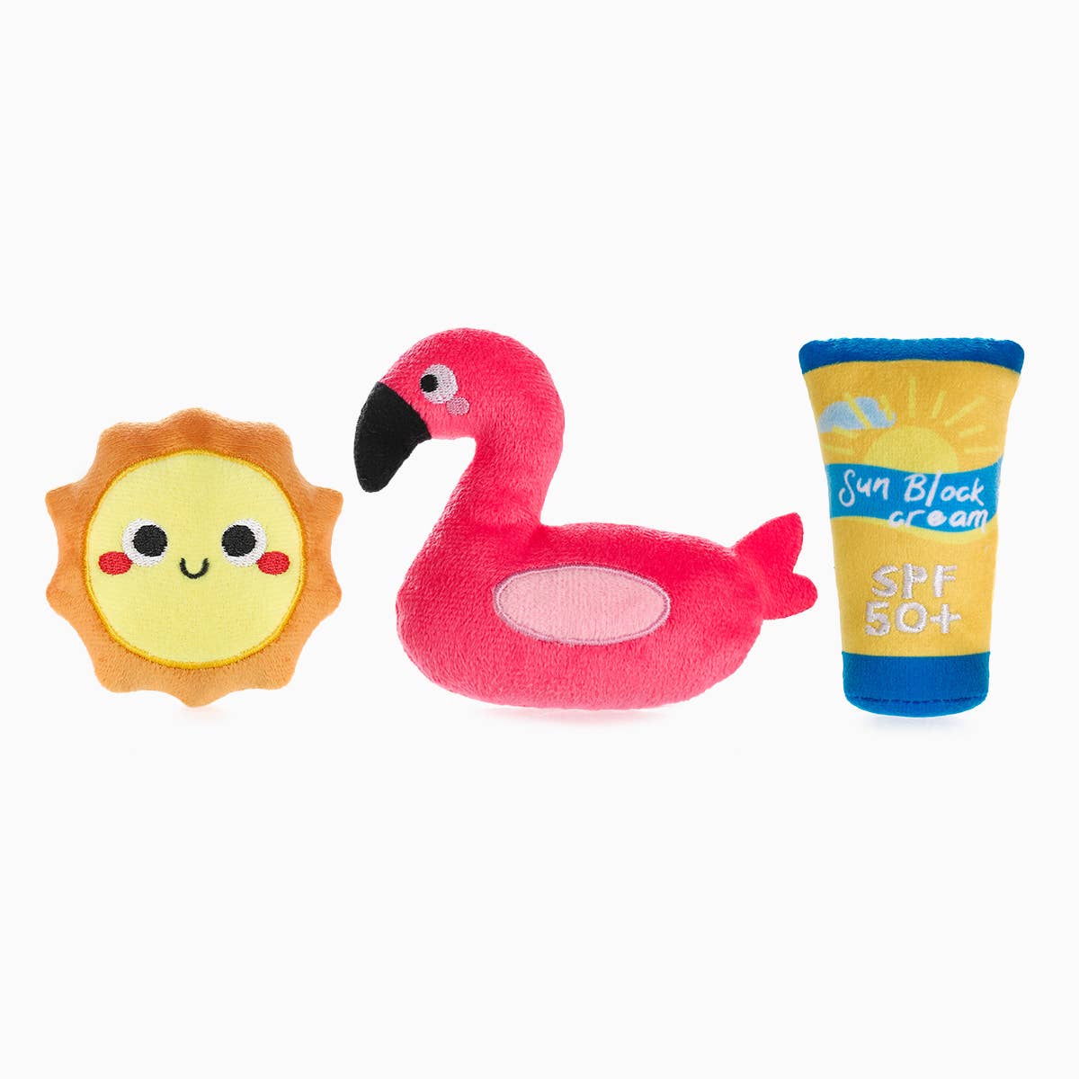 Barkin' Beach 3-Piece Plush