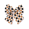 Big Trick or Treat Halloween Bow