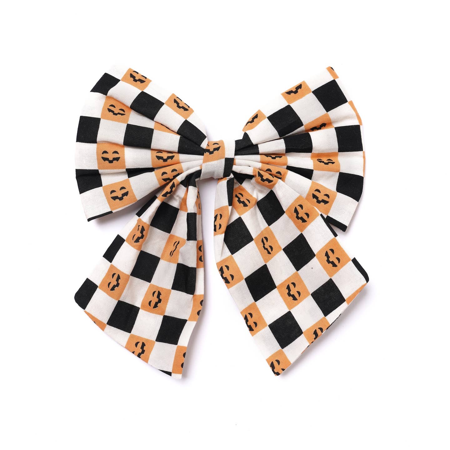Big Trick or Treat Halloween Bow