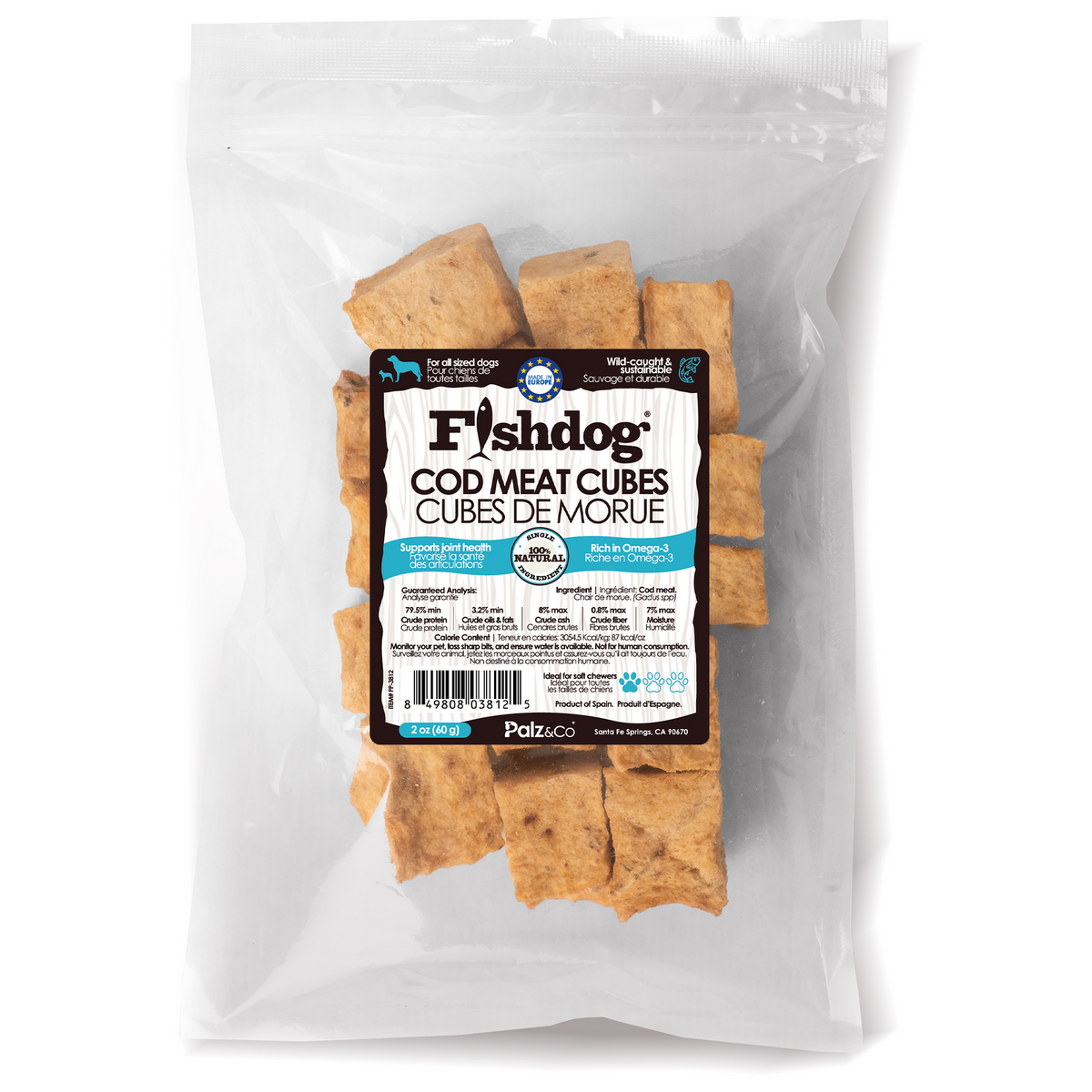 Fishdog Cod Meat Cubes