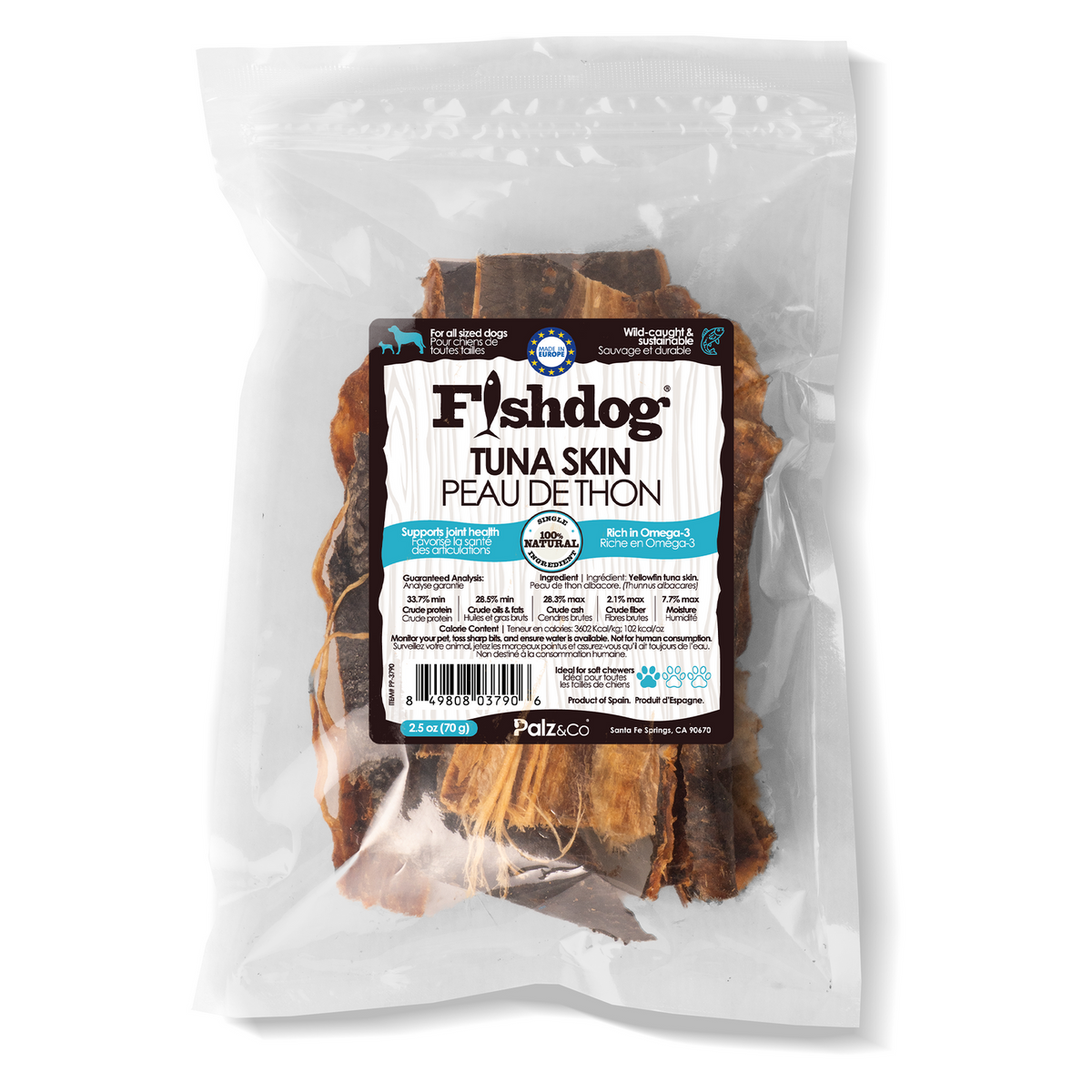 Fishdog Tuna Skins