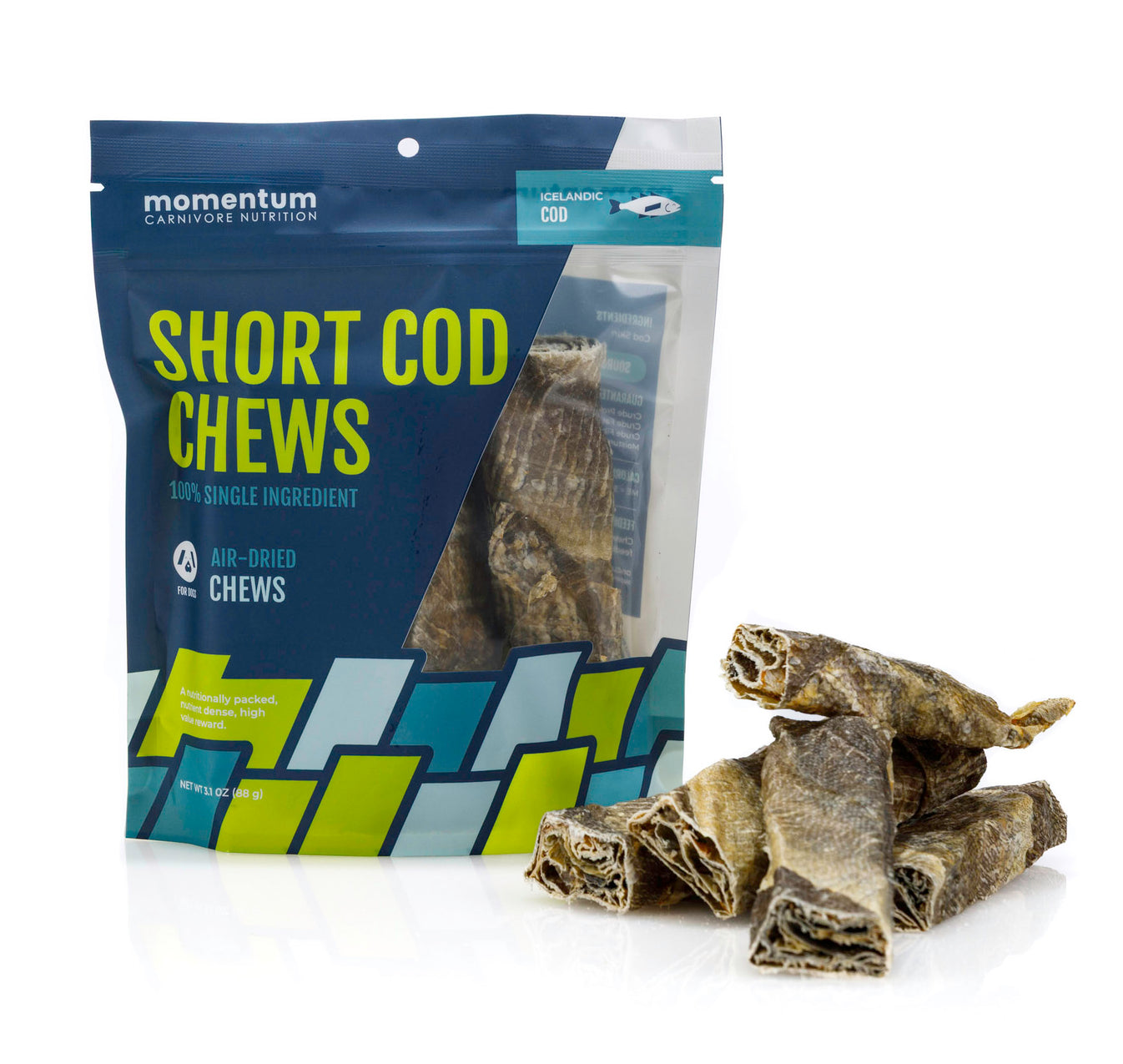 Short Cod Chews (3 Pack)