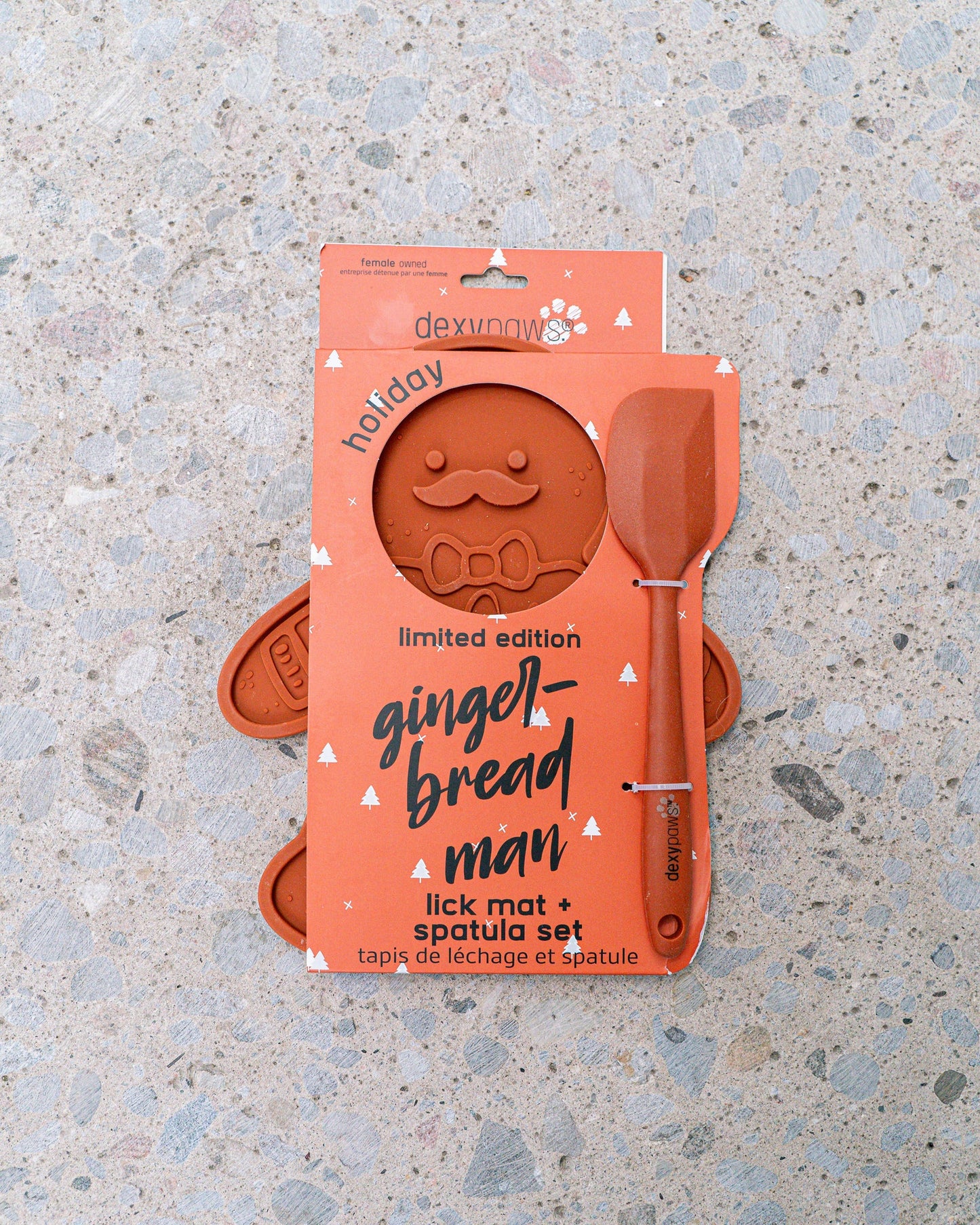 Gingerbread Man & Spatula Lick Mat