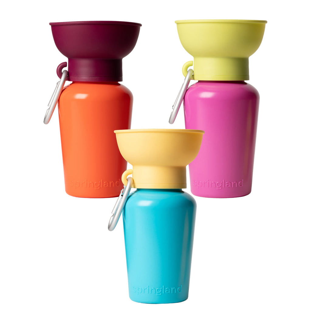 Mediterranean Flip Top Water Bottles