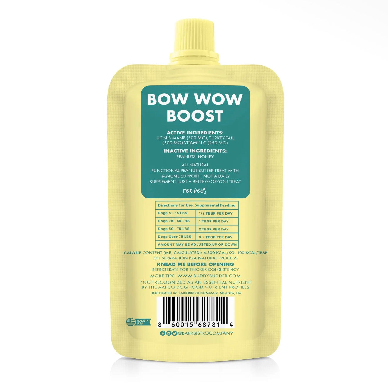 Bow Wow Boost Wellness Buddy Budder