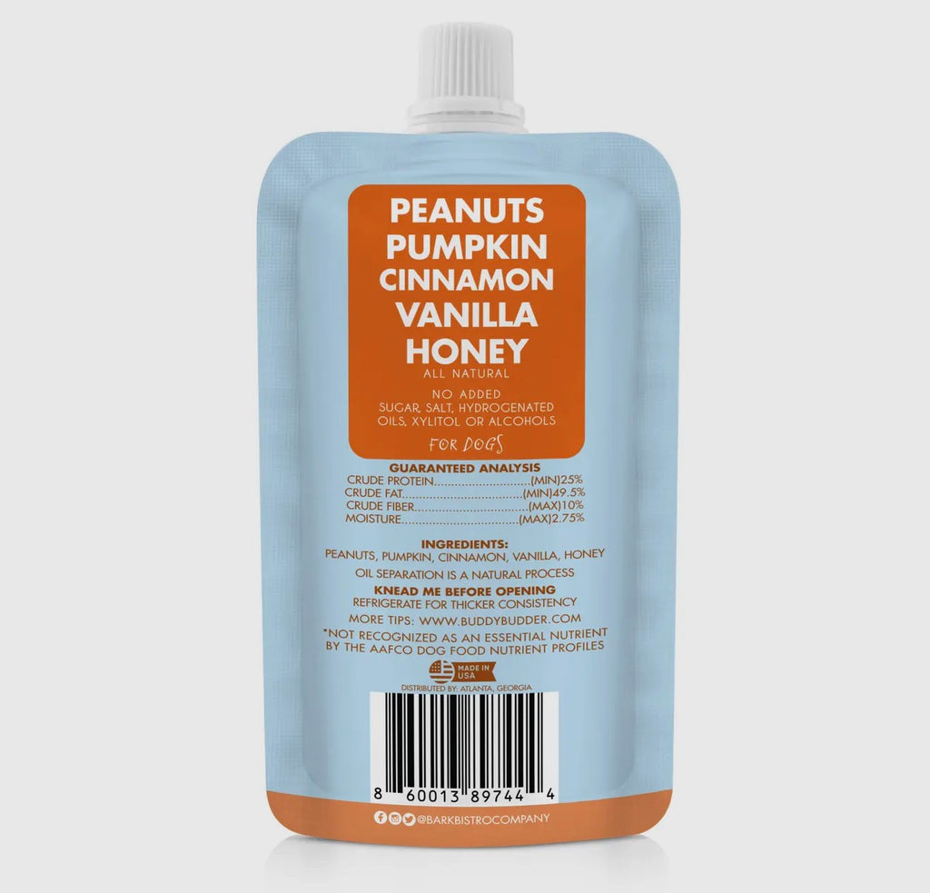 Pumpkin Spice Vibes Buddy Budder Squeeze Pouch