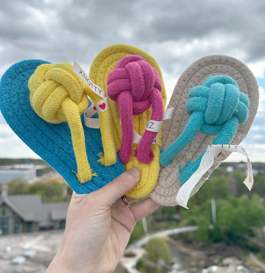 Rope Flipsflops (multiple colors)