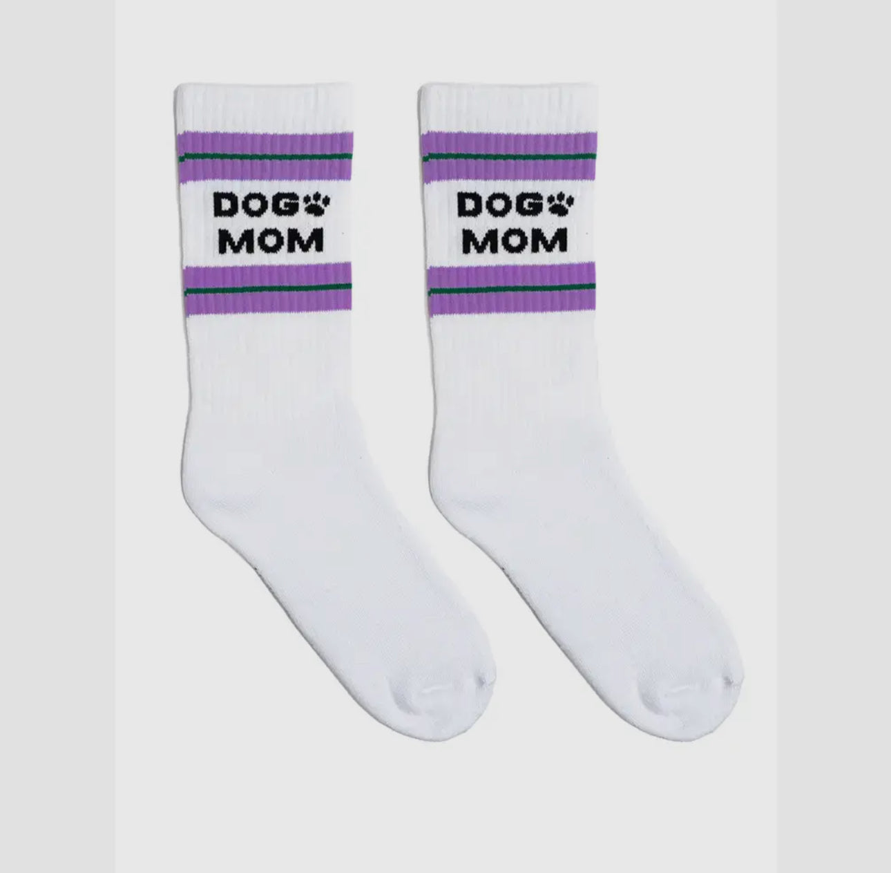 Dog Mom Crew Socks