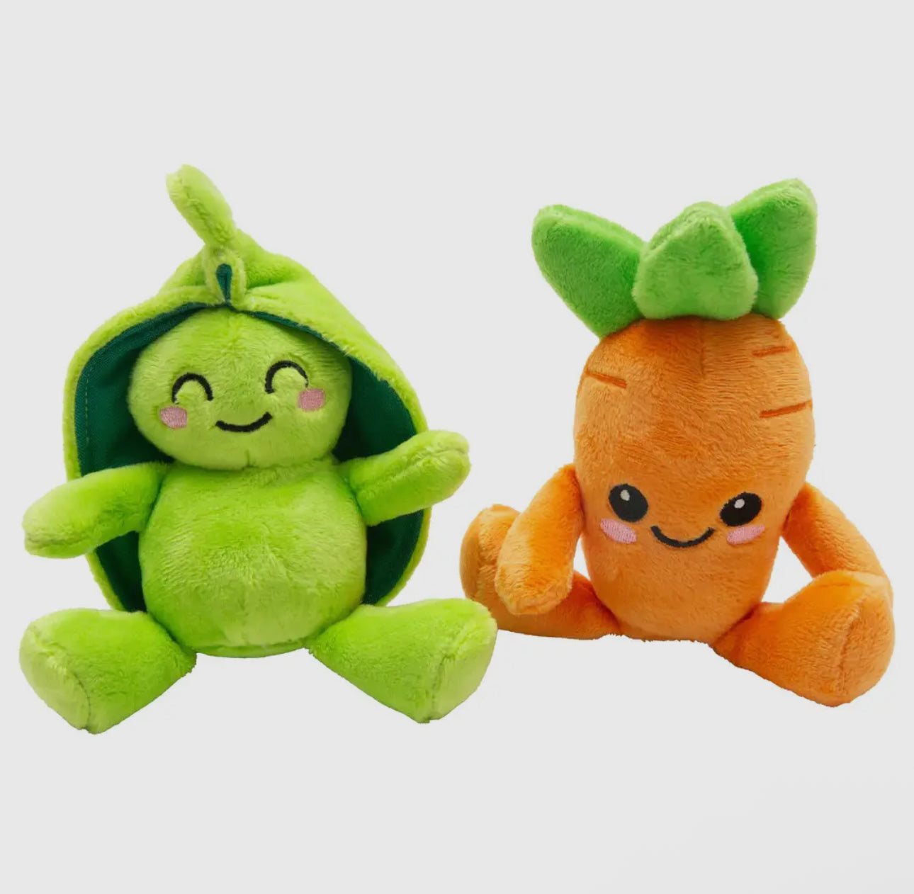 Pea & Carrot Plush Set