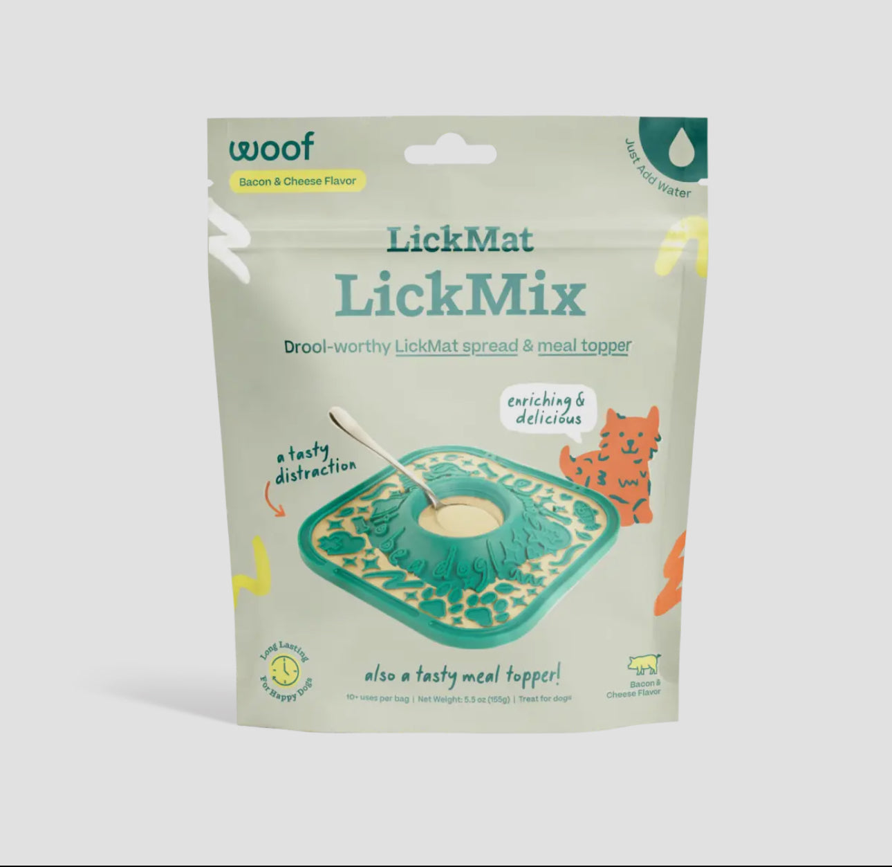 Bacon & Cheese LickMat LickMix