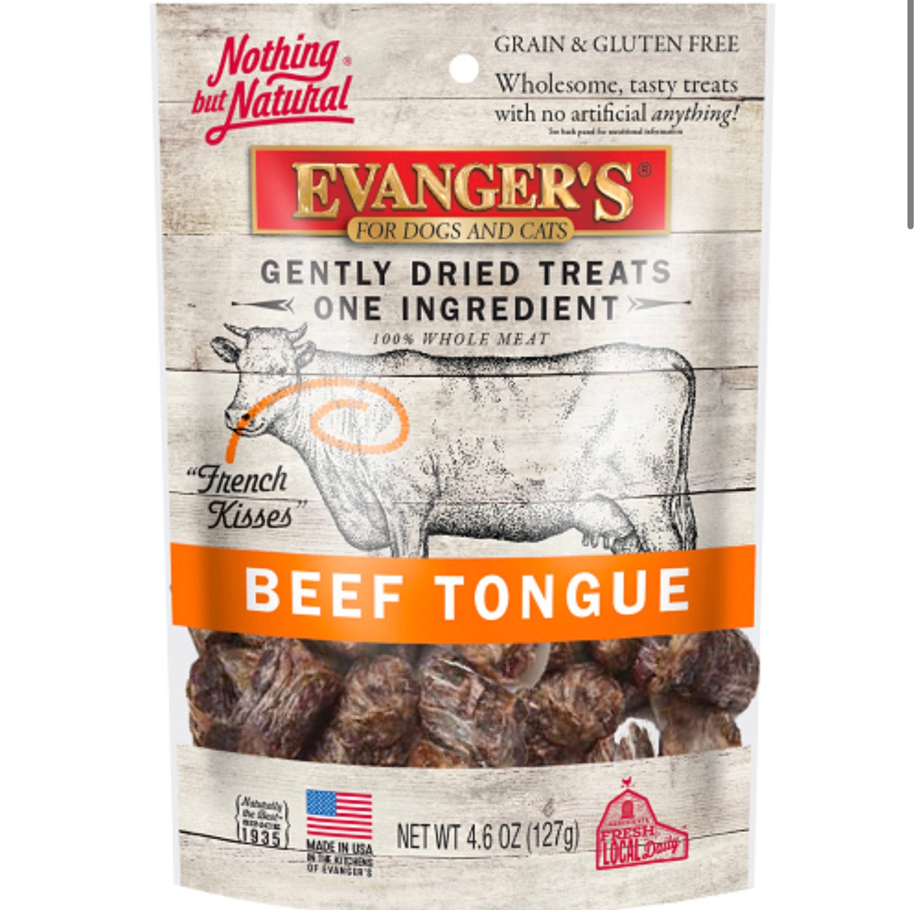 Gently Dried Beef Tongue Treats
