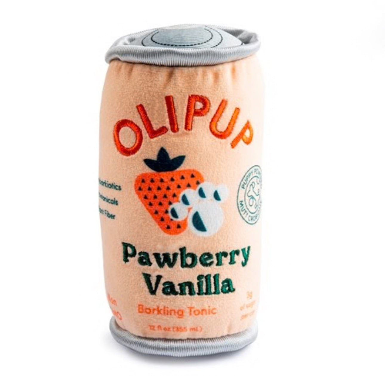 Olipup Pawberry Vanilla Soda Plush