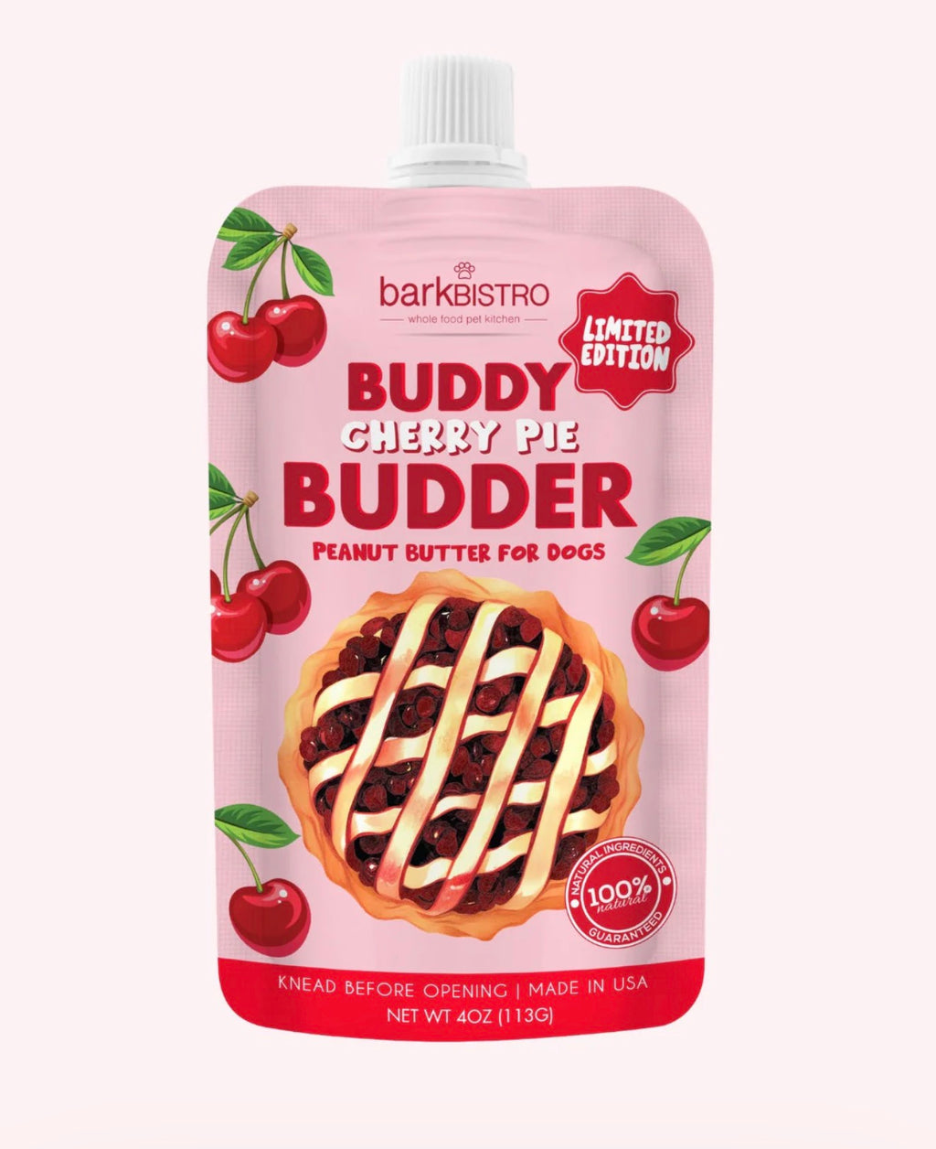 Cherry Pie Buddy Budder Squeeze Pouch