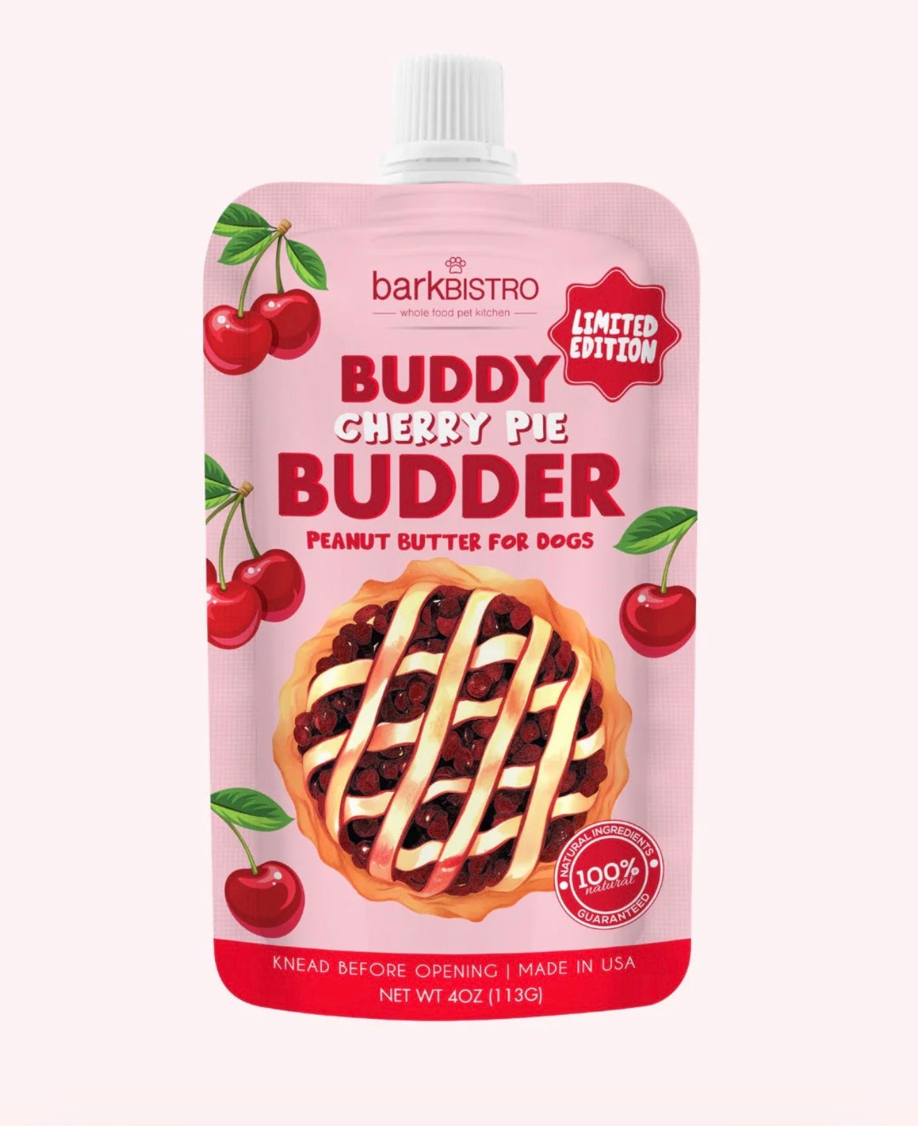 Cherry Pie Buddy Budder Squeeze Pouch
