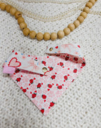 Hearts & Roses Reversible Bandana