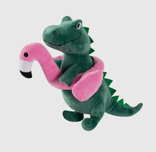Flamingo Fun Dinosaur Plush