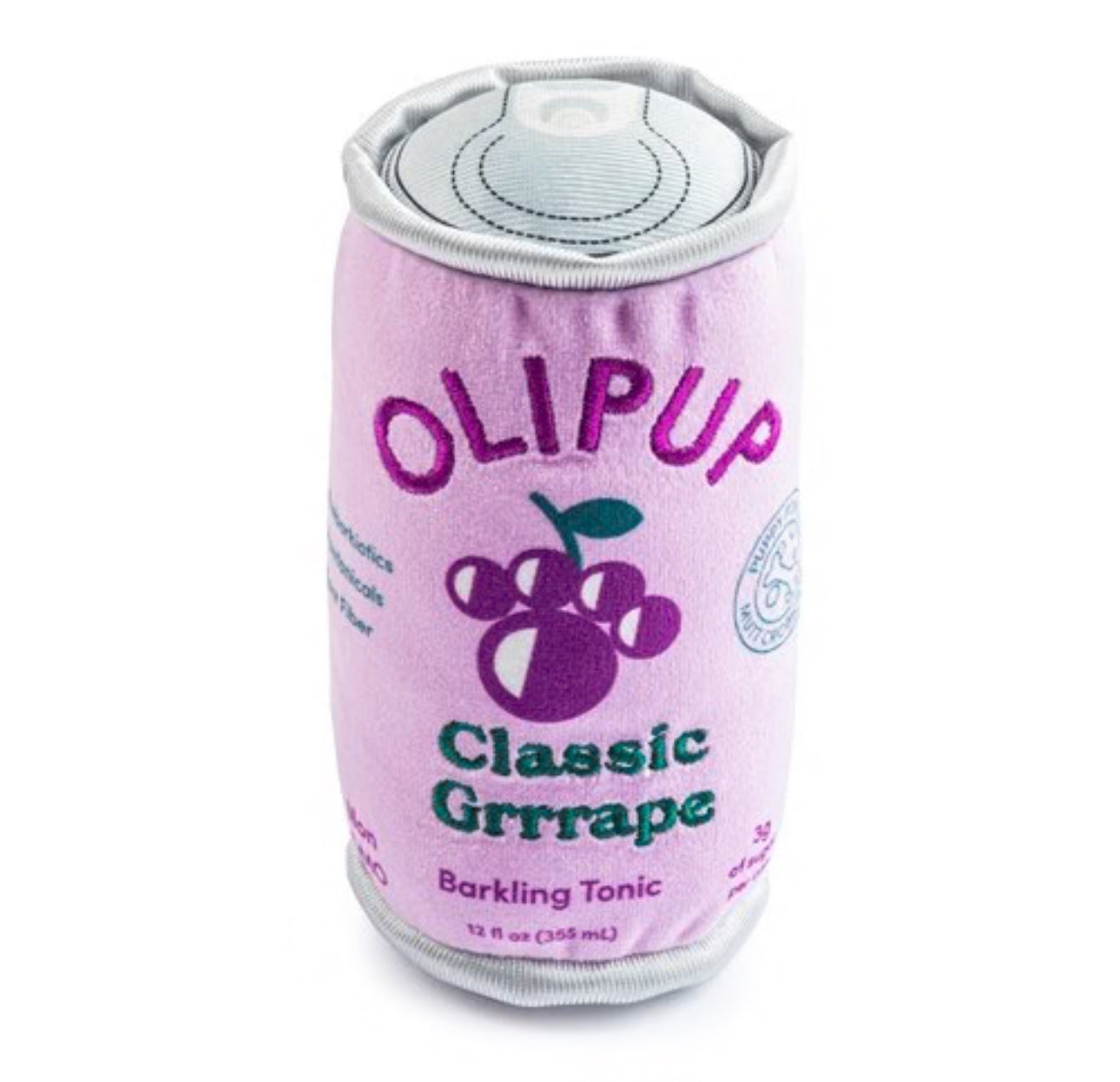 Olipup Grrrape Soda Plush