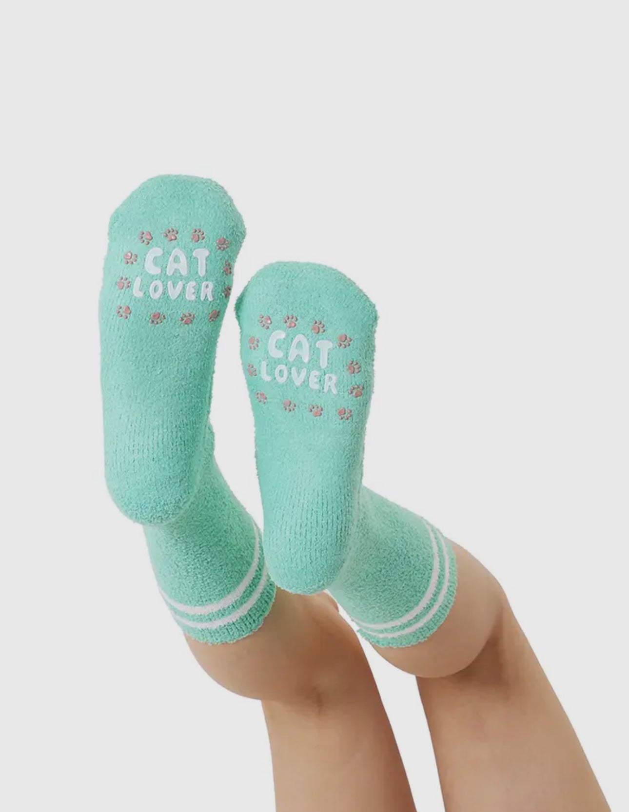 Cat Lover Fuzzy Socks