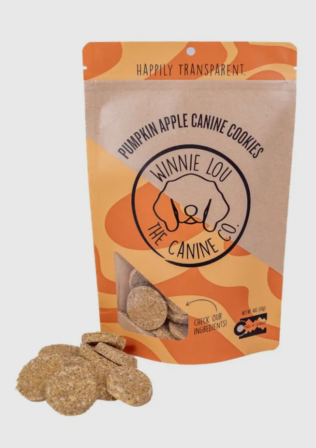Pumpkin Apple Canine Cookies
