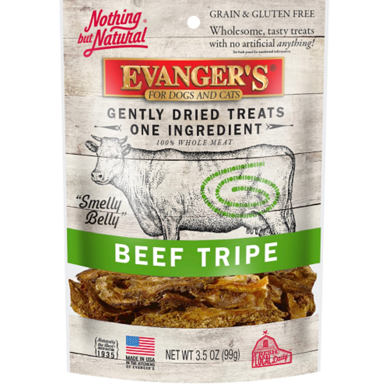 Gently Dried Beef Tripe Treats