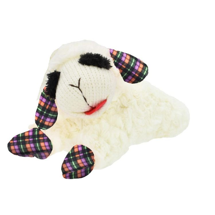 Halloween Plaid Lamb Chop Plush
