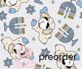 Hanukkah Lamb Chop Bandana