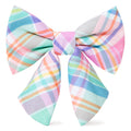 Blooming Plaid Sailor Bow
