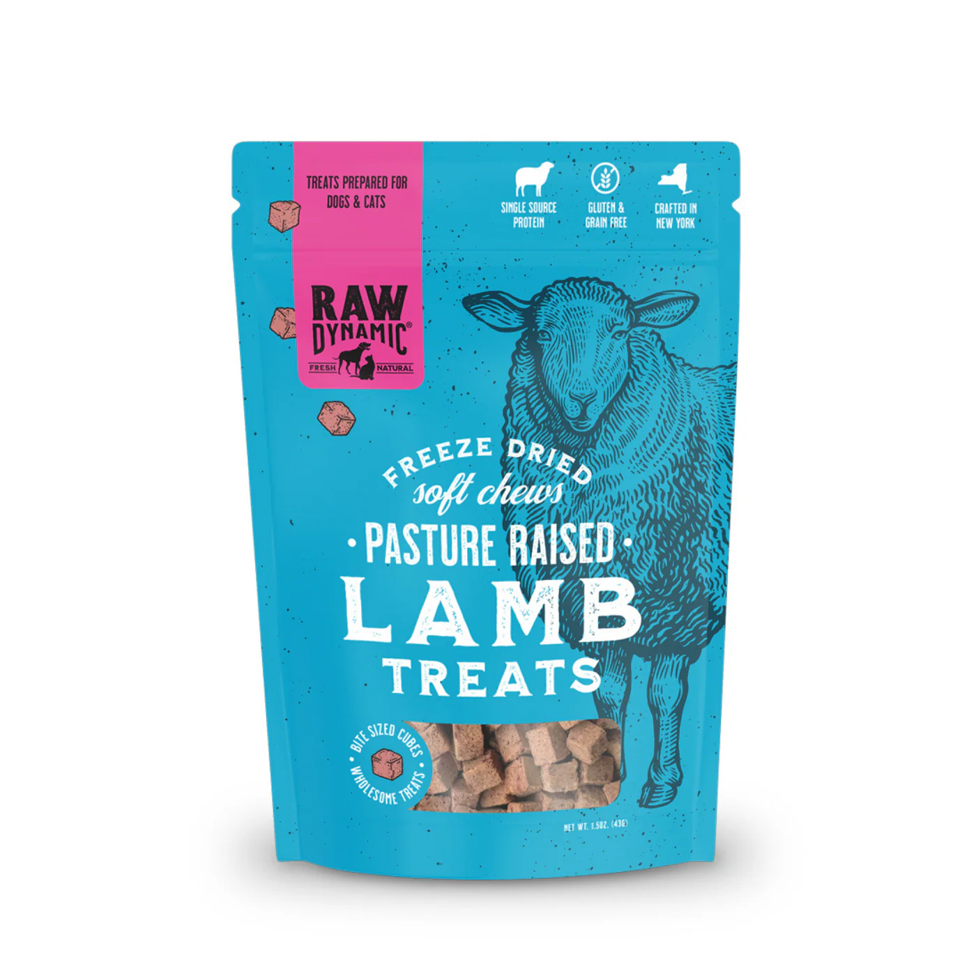 Freeze Dried Lamb Cubes