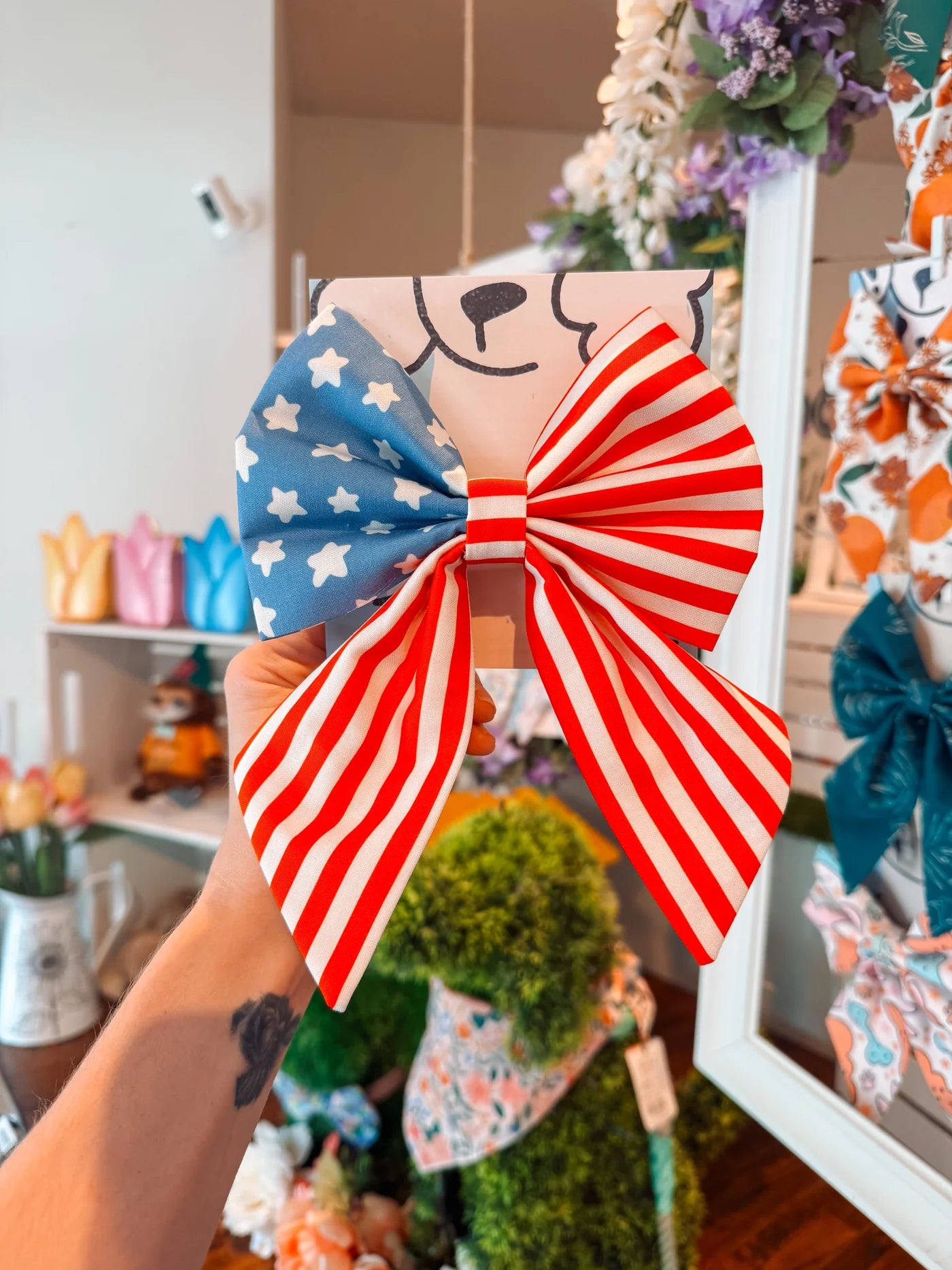 Stars & Stripes Sailor Bow