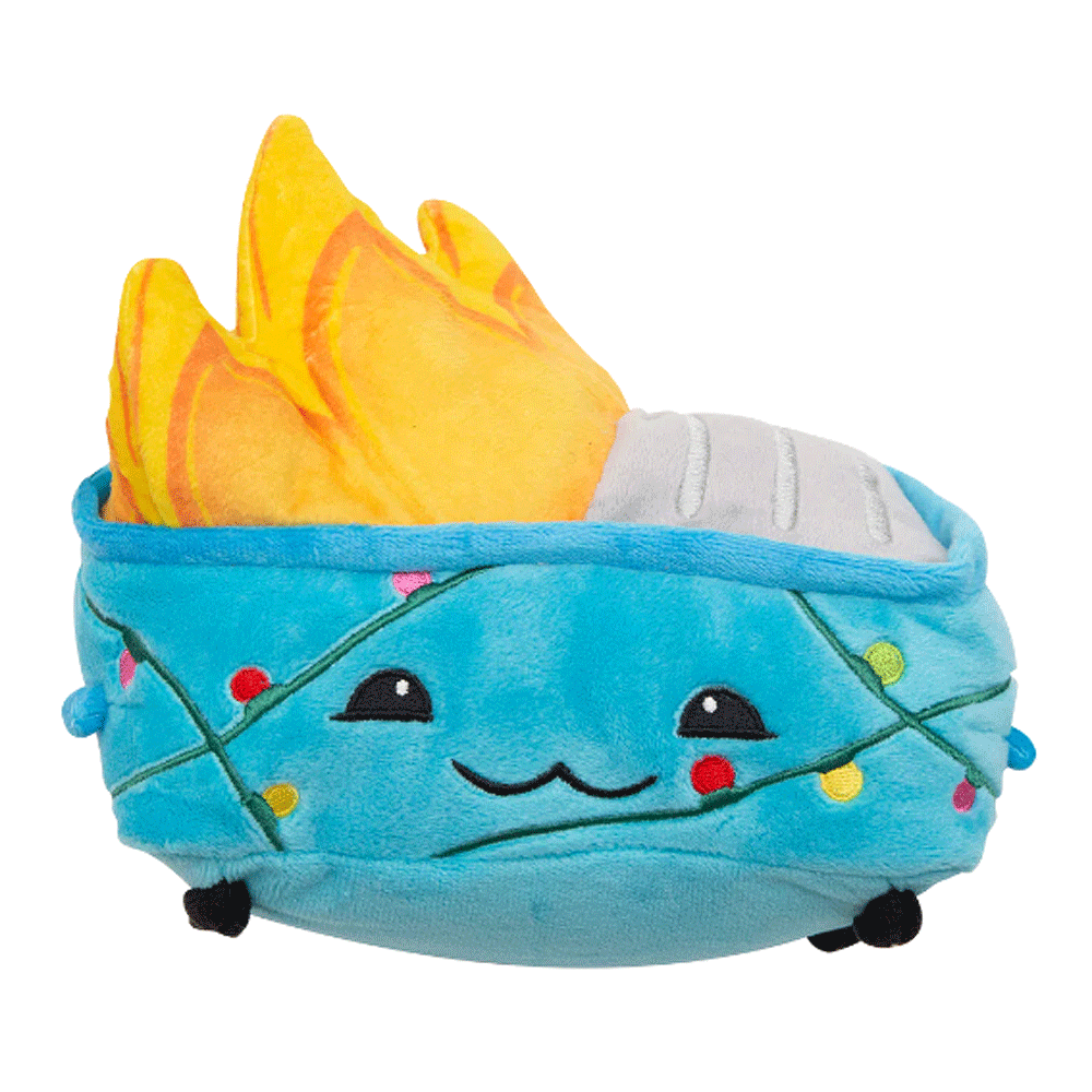 Holiday Dumpster Fire Plush