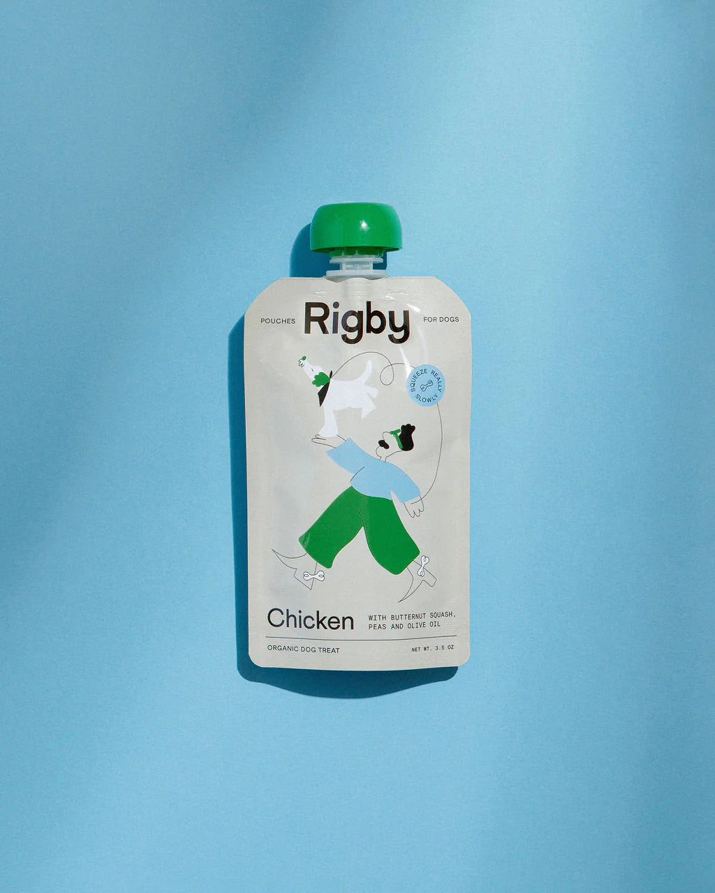 Organic Chicken Squeeze Pouch for Dogs