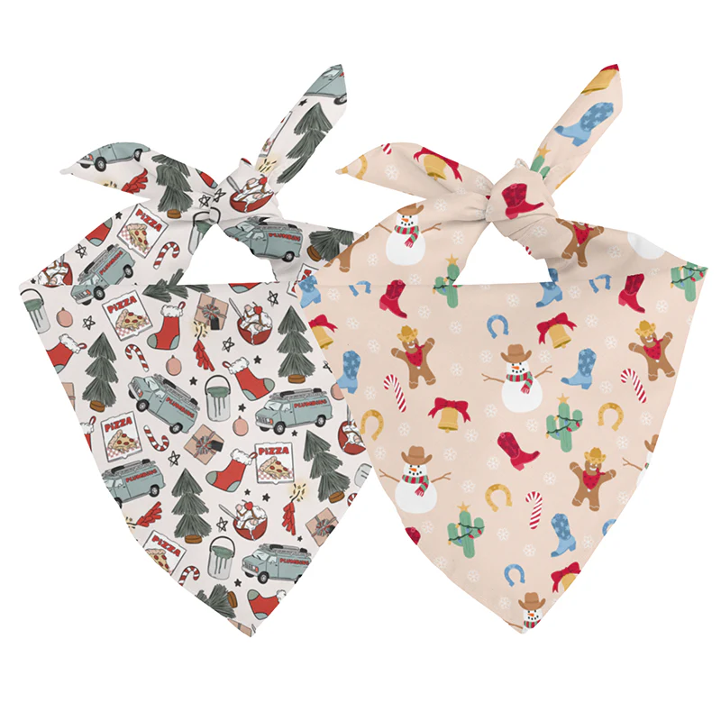 Christmas Movie & Cowboy Snowman Bandana