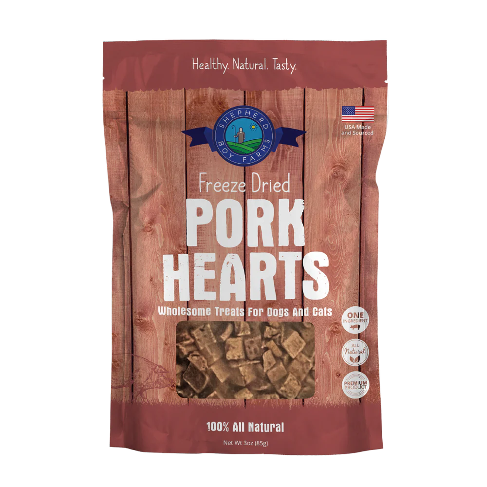 Freeze Dried Pork Heart