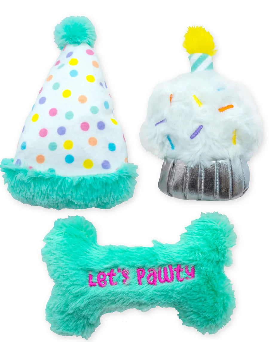 Birthday 3-Piece Plush Set