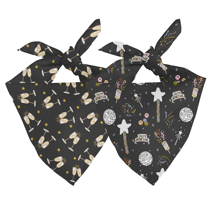 New Years Bandana