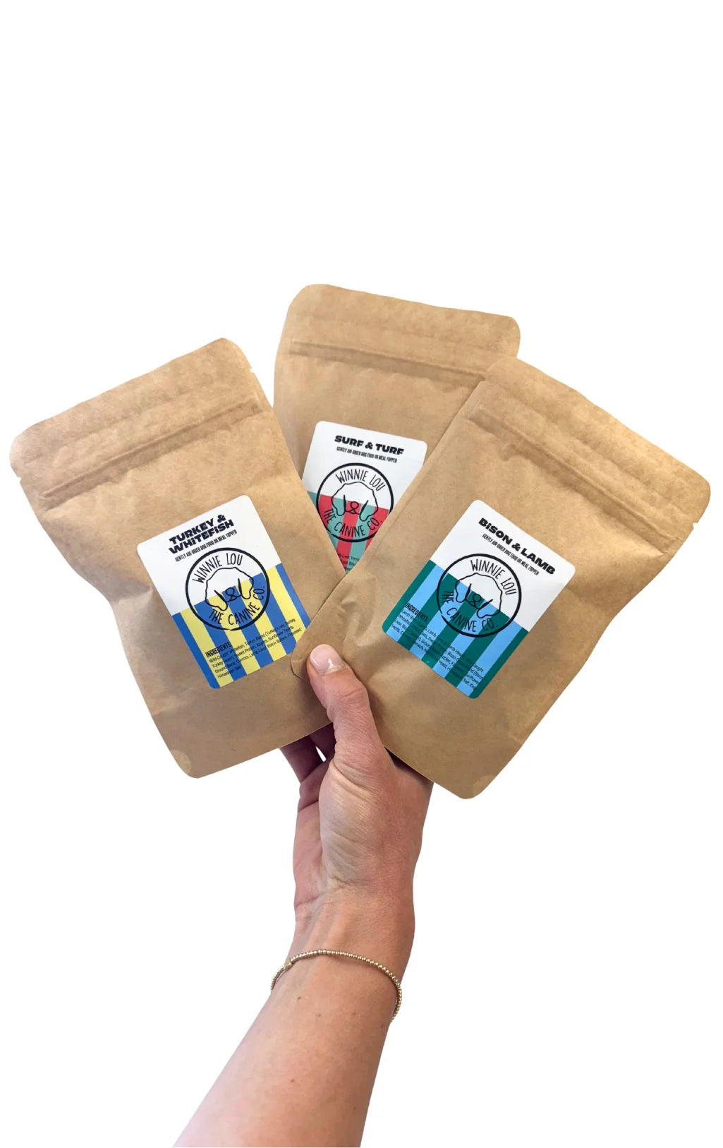 Turkey & Whitefish Air-Dried Food Sample Pack