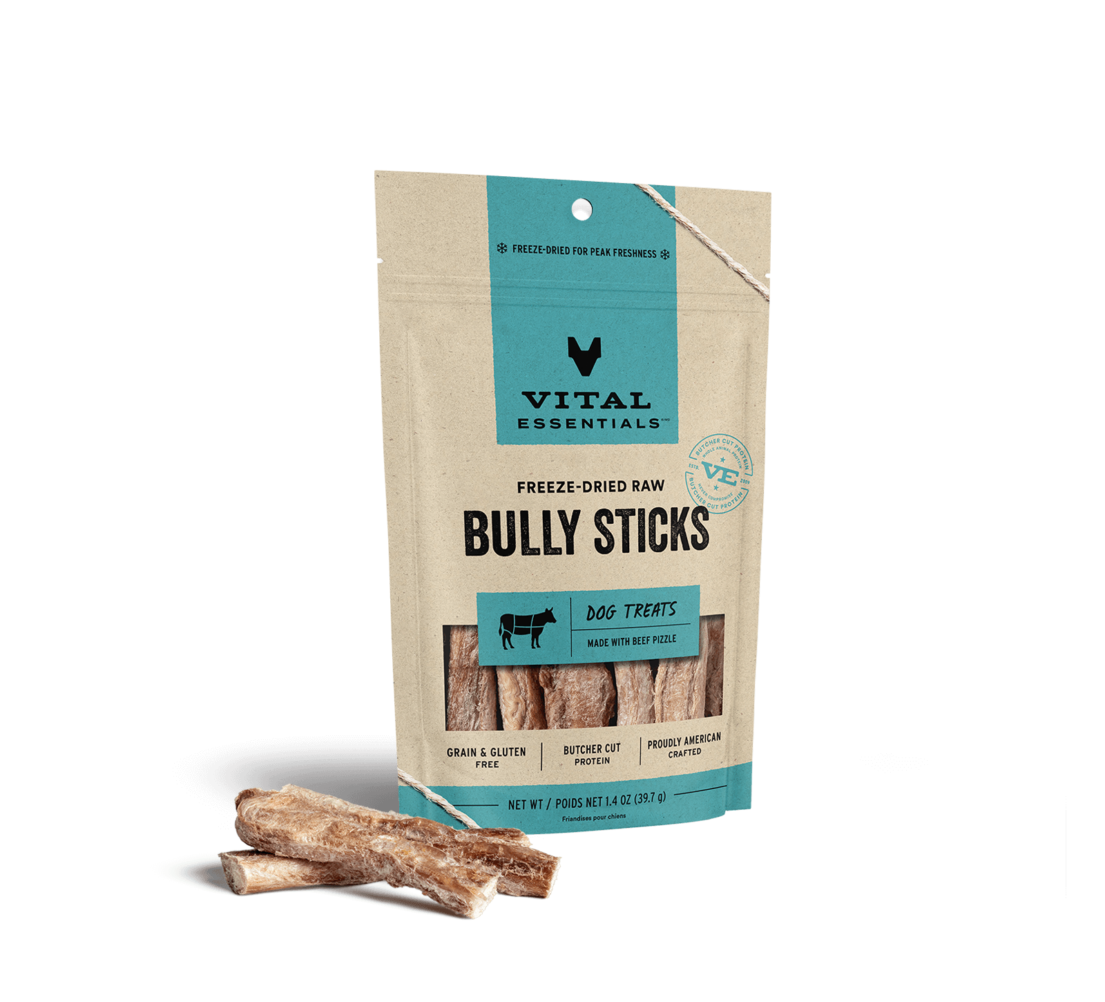 Freeze Dried Bully Sticks (3 ct)