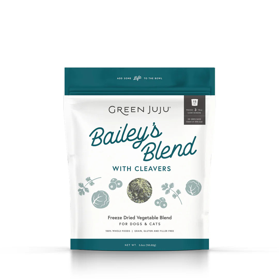 Bailey’s Blend with Cleavers Freeze Dried Topper