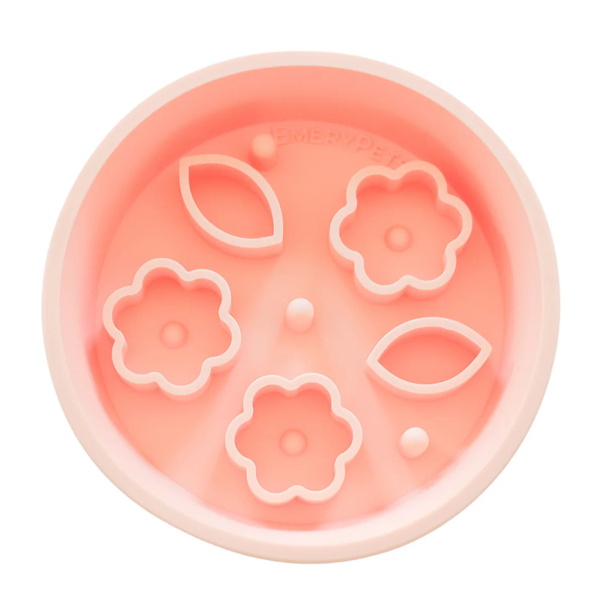 Flower + Leaf Slow Feeder Bowl