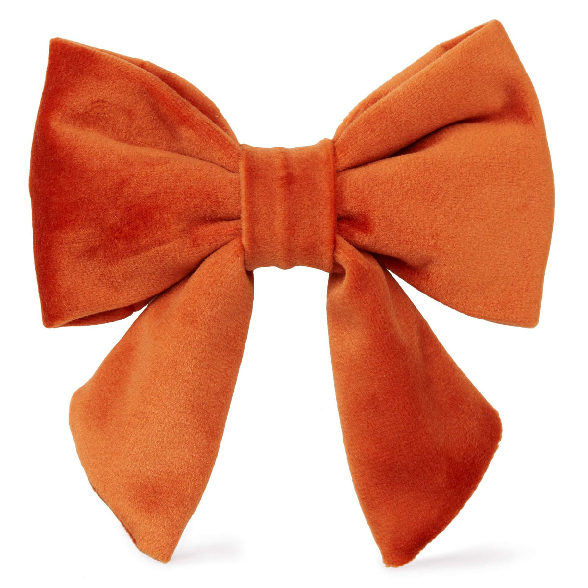 Pumpkin Velvet Sailor Bow