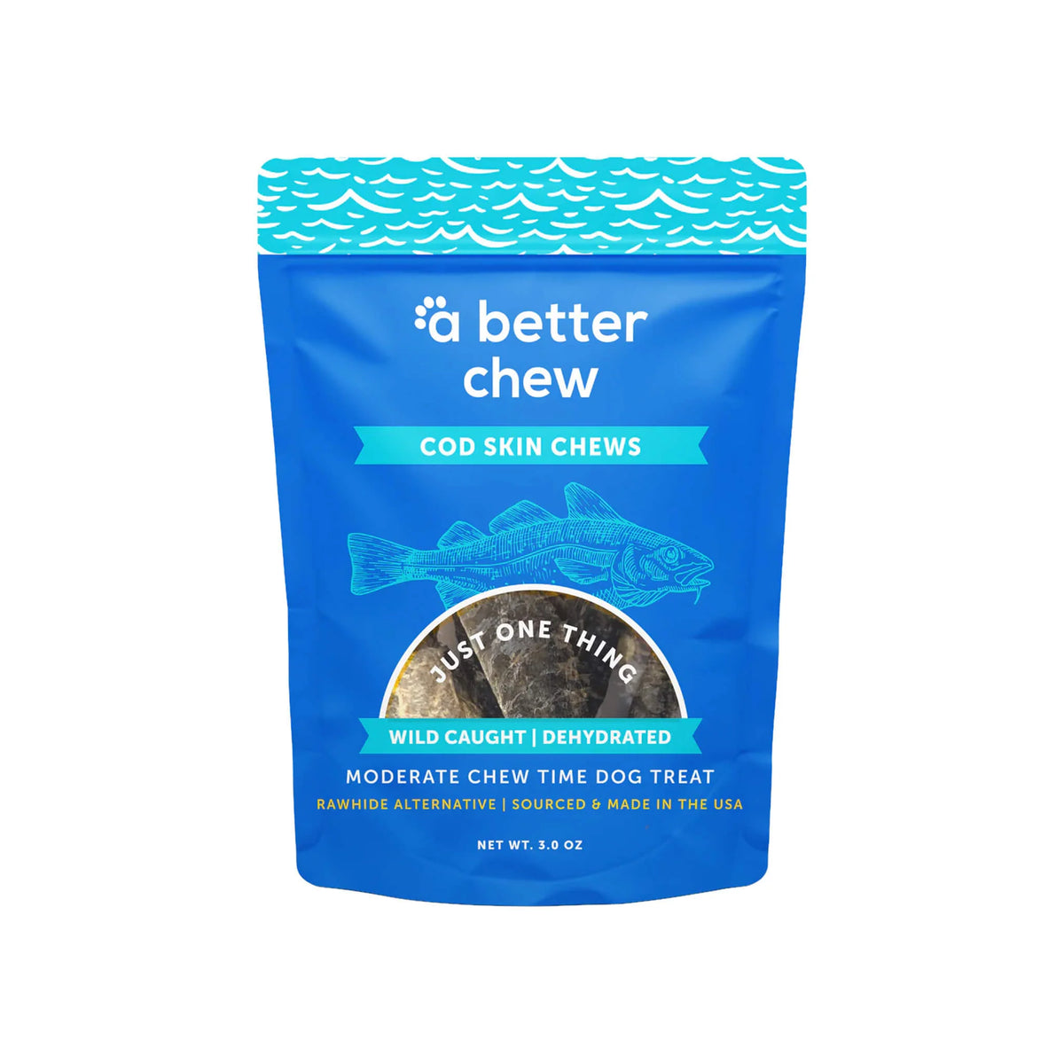 Wild Caught Cod Skin Chews