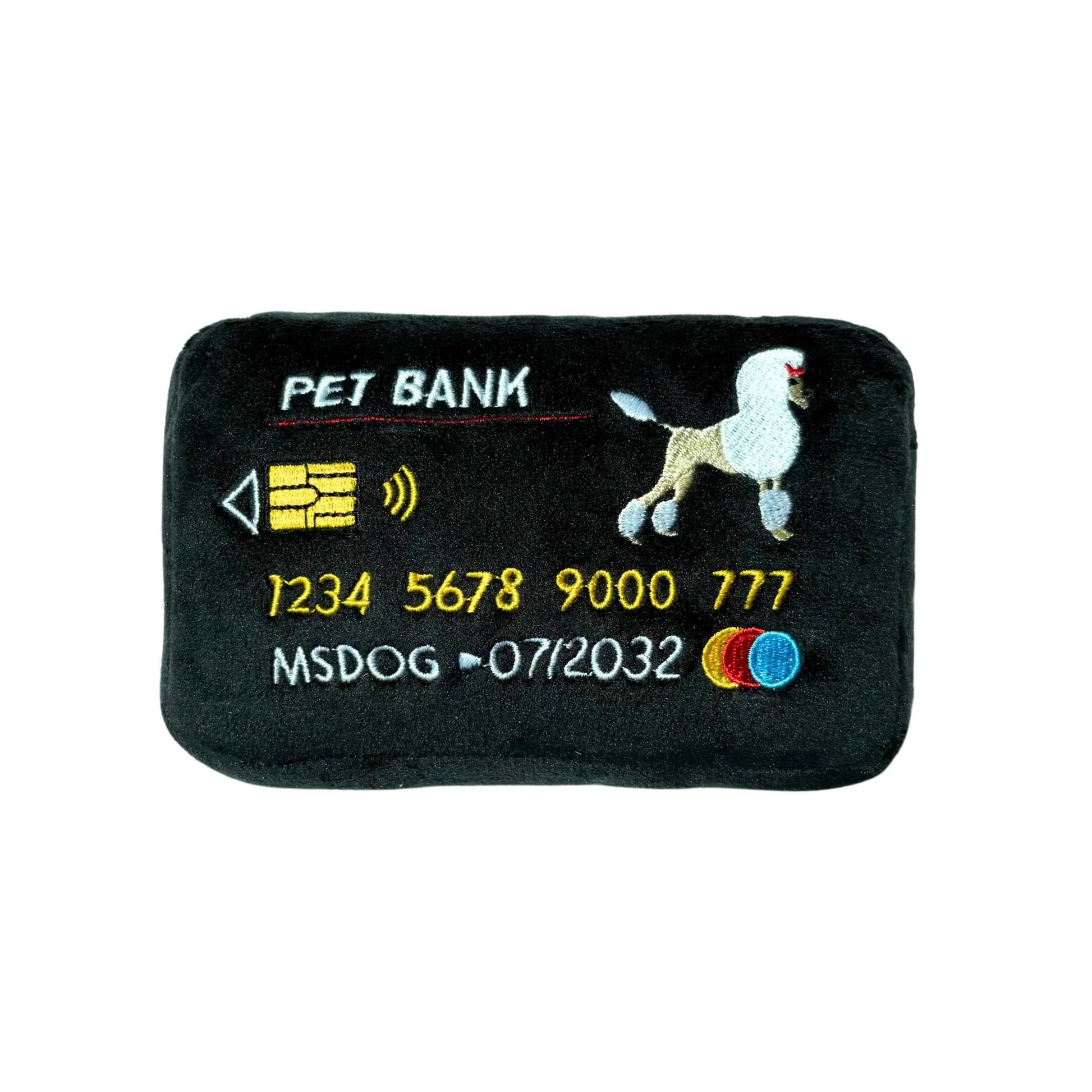 Pet Bank Credit Card Plush