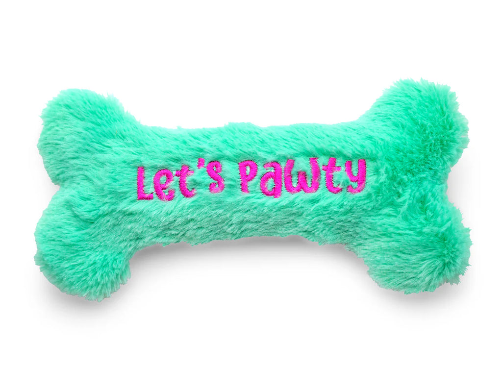 Let’s Pawty Bone Plush 8”